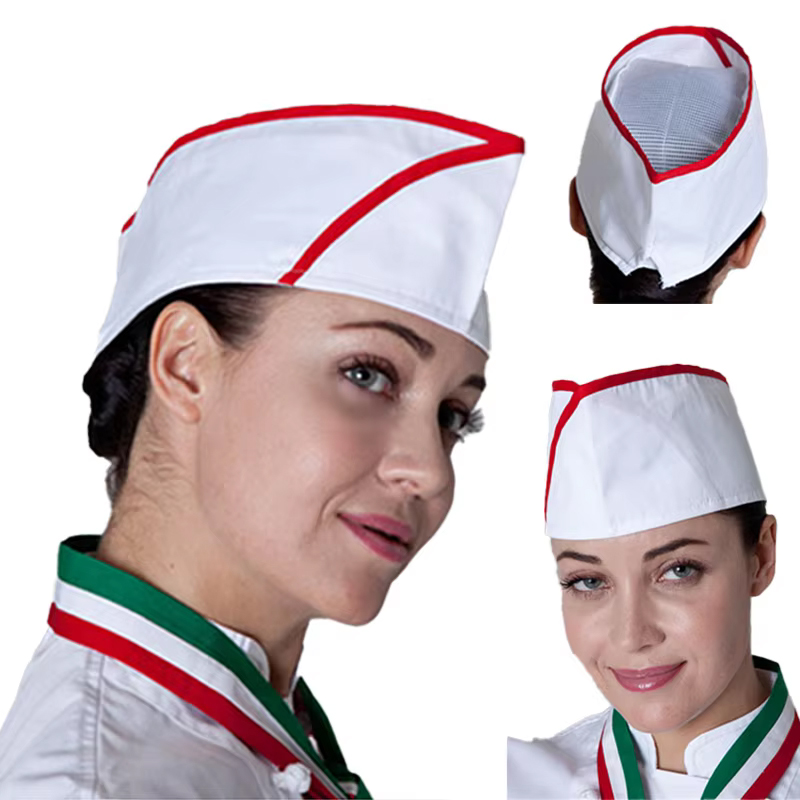 Snapback Hat Flat - ケータリングシェフボーターハットレストランキッチンコックキャップ日本料理韓国料理帽子カフェテリアワークネットフラットキャップウェイター用