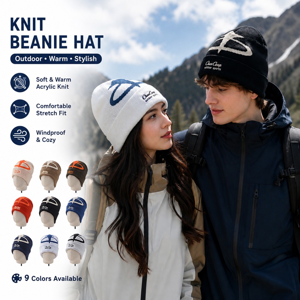Beanie Cuffed Knit - 男女兼用冬用ニットビーニーハット 暖かく柔らかく伸縮性のあるカフ付きスカルキャップ アウトドア スキー スノーボード カジュアル