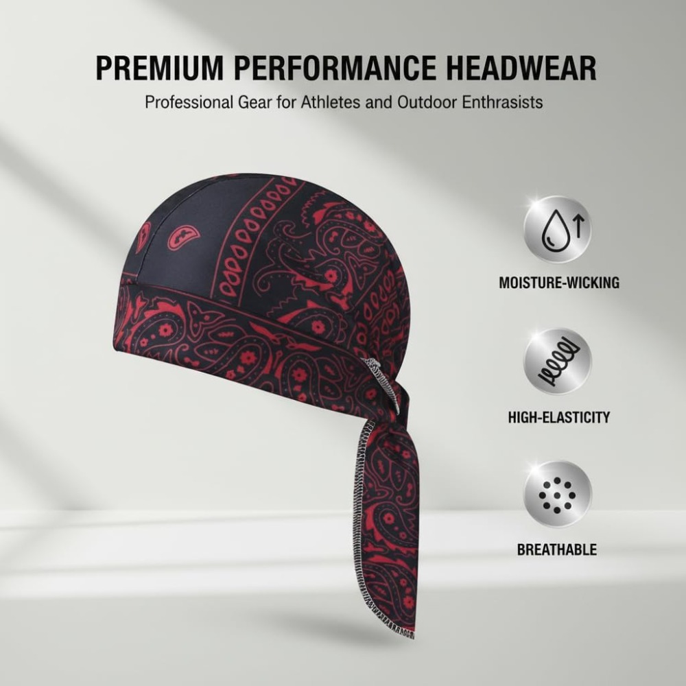 1-5 個冷却スカルキャップヘルメットライナー通気性汗吸収ヘ - Skull Cap Helmet Liner のレビューと価格