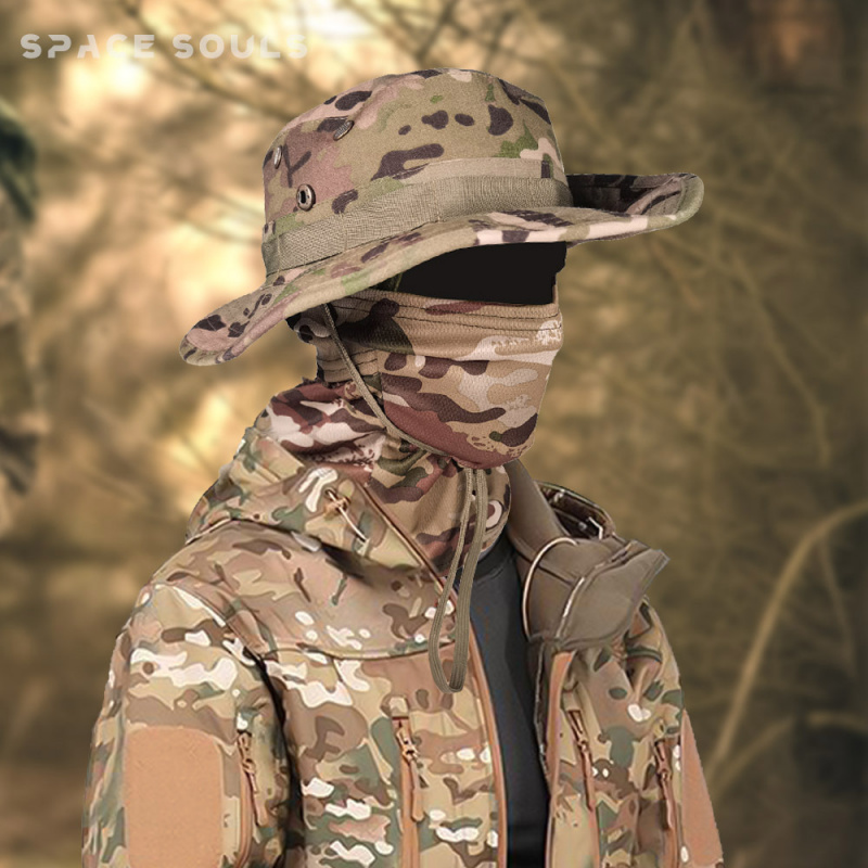 戦術迷彩ブーニーハット - つば広の軍用サンハット、通気性メ - Boonie Hat Tactical のレビューと価格