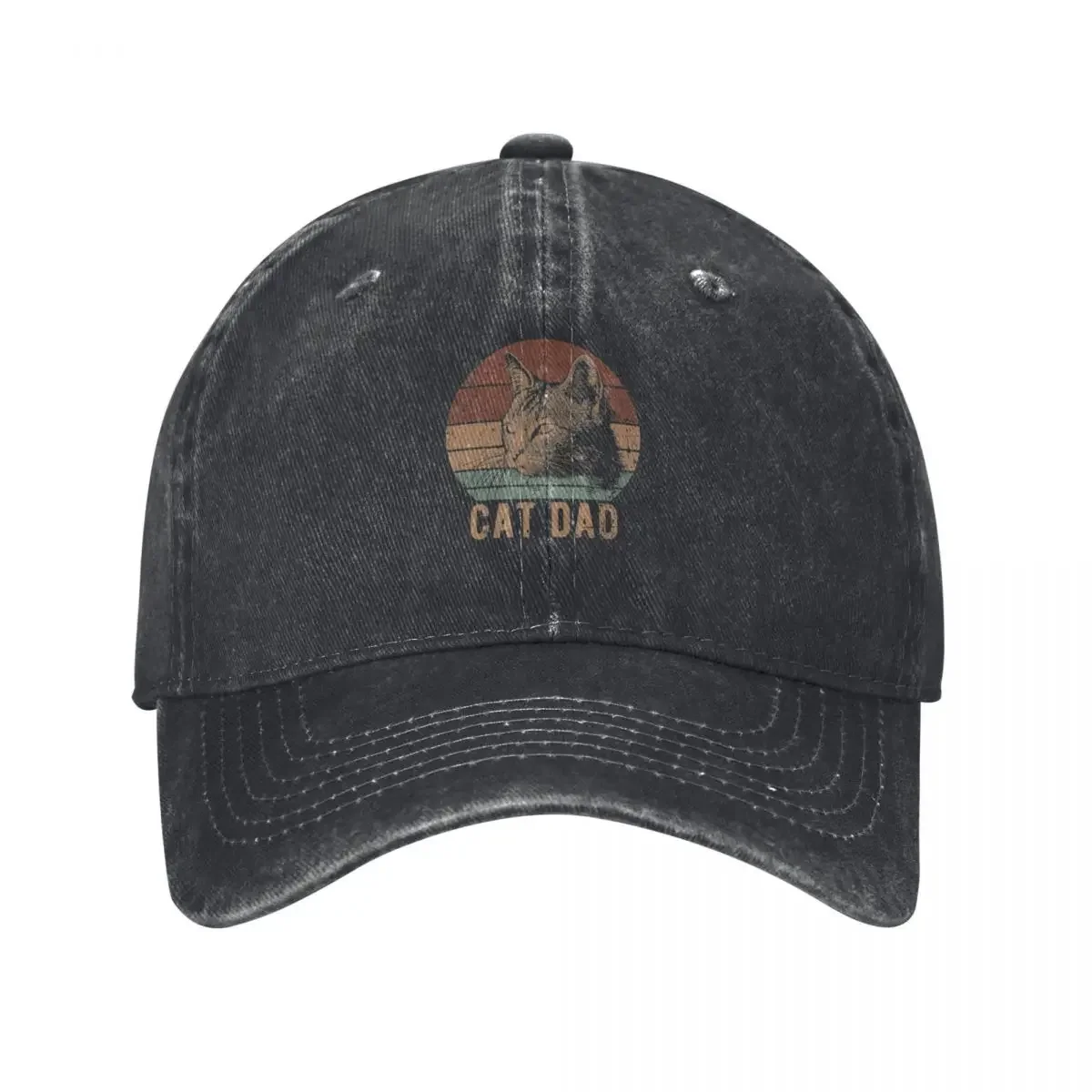 史上最高の猫好きお父さん - 猫好きの親向けベースボールキャ - Golf Cap Dad のレビューと価格