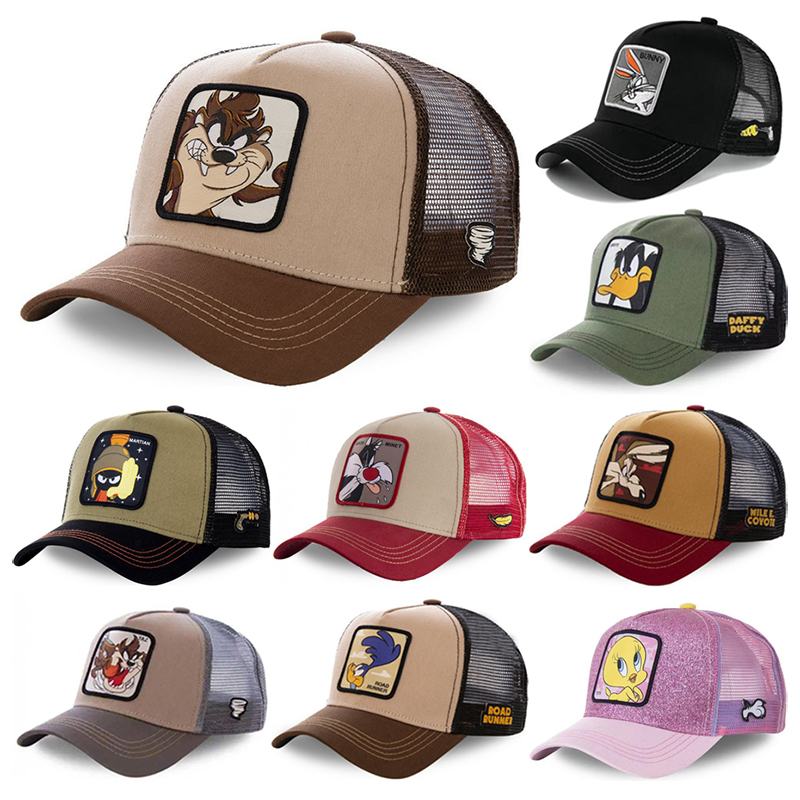 漫画アニメトラッカーキャップメッシュバック野球帽調整可能ウサ - Trucker Cap Mesh のレビューと価格