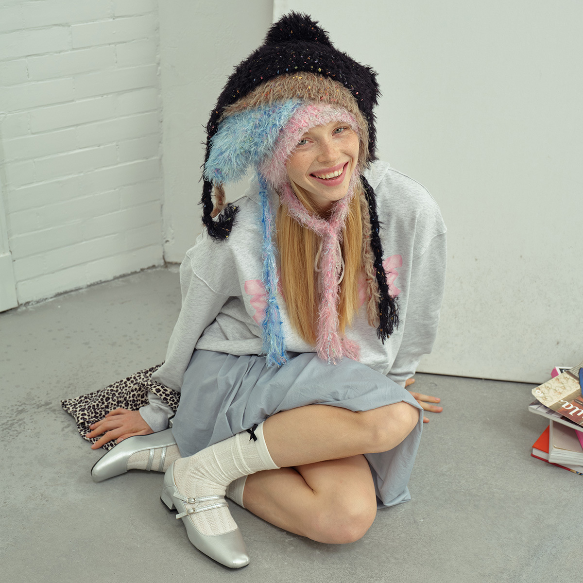 Y2K女性用ファー付き猫耳トラッパーハット 冬用ふわふわフェ - Trapper Hat Ear Flap のレビューと価格