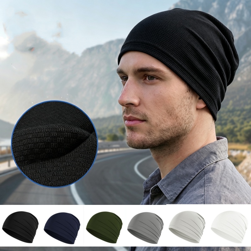 夏用速乾通気性ストレッチビーニー スカルハット スポーツ ラ - Skull Cap Helmet Liner のレビューと価格