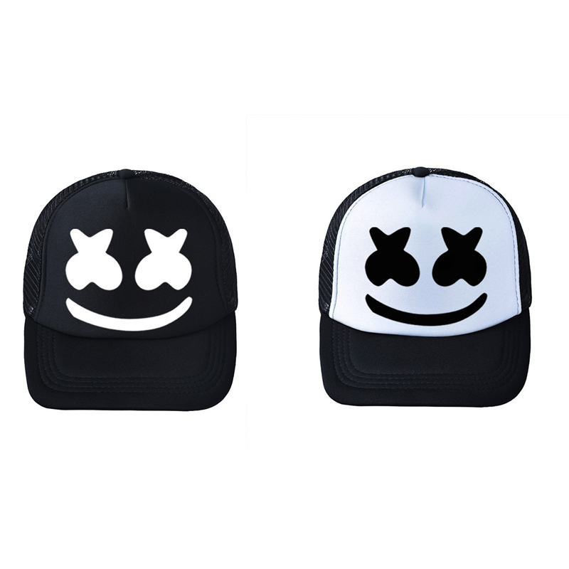 DJ ヒップポップ帽子マシュメロコスプレ野球帽サンシェード調 - Trucker Cap Mesh のレビューと価格