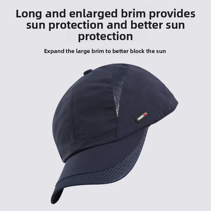 1PC 日焼け防止帽子通気性メッシュ野球帽調節可能な速乾性ス - Trucker Cap Mesh のレビューと価格