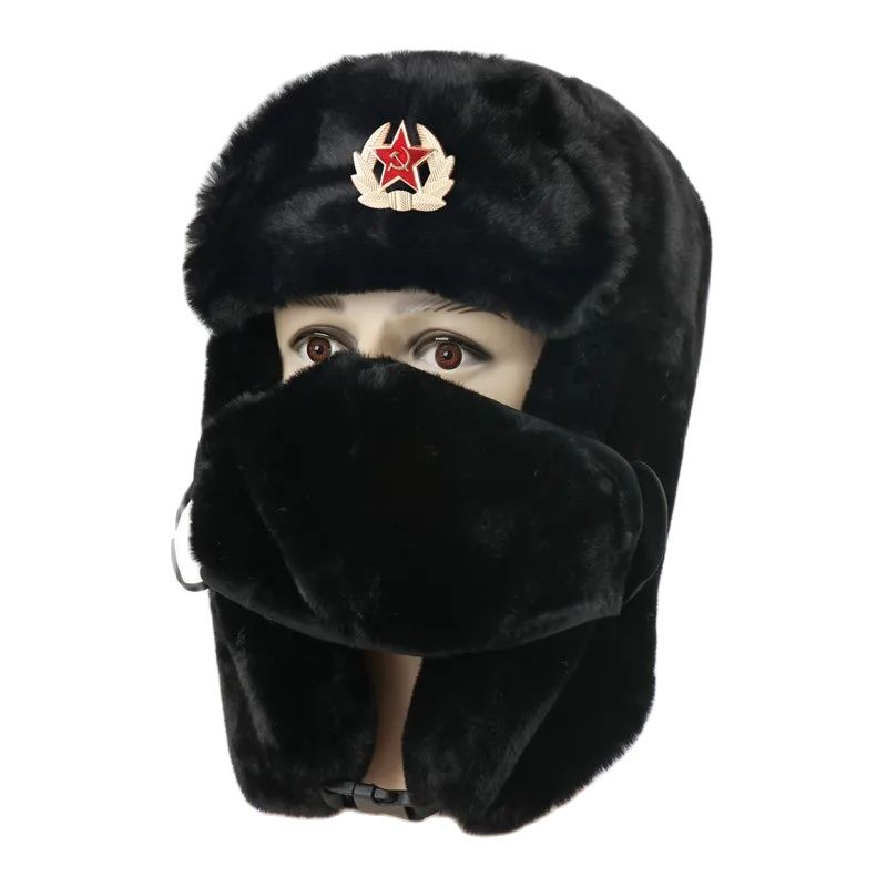 SupSindy 軍軍事ソビエトcccp ushanka男性 - Winter Trapper Hat のレビューと価格
