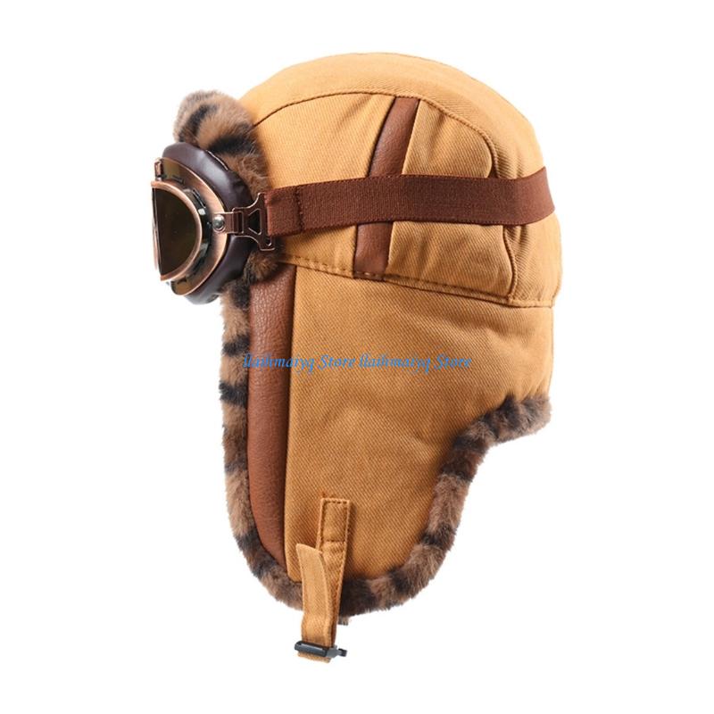 573B 防風トラッパー パイロット ハット アニマル デザ - Winter Trapper Hat のレビューと価格