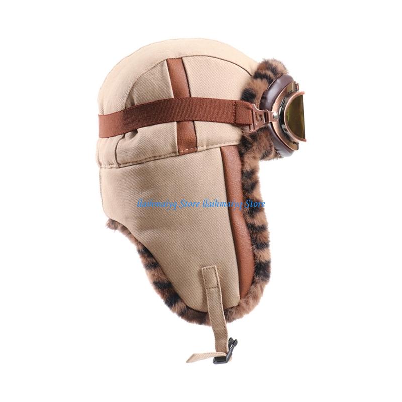 573B 防風トラッパー パイロット ハット アニマル デザ - Winter Trapper Hat のレビューと価格