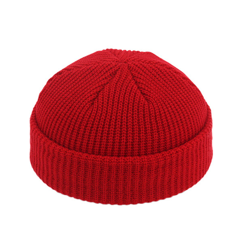 ビーニー ユニセックス 帽子 リブ編み カフ付き 冬用帽子  - Beanie Cuffed Knit のレビューと価格
