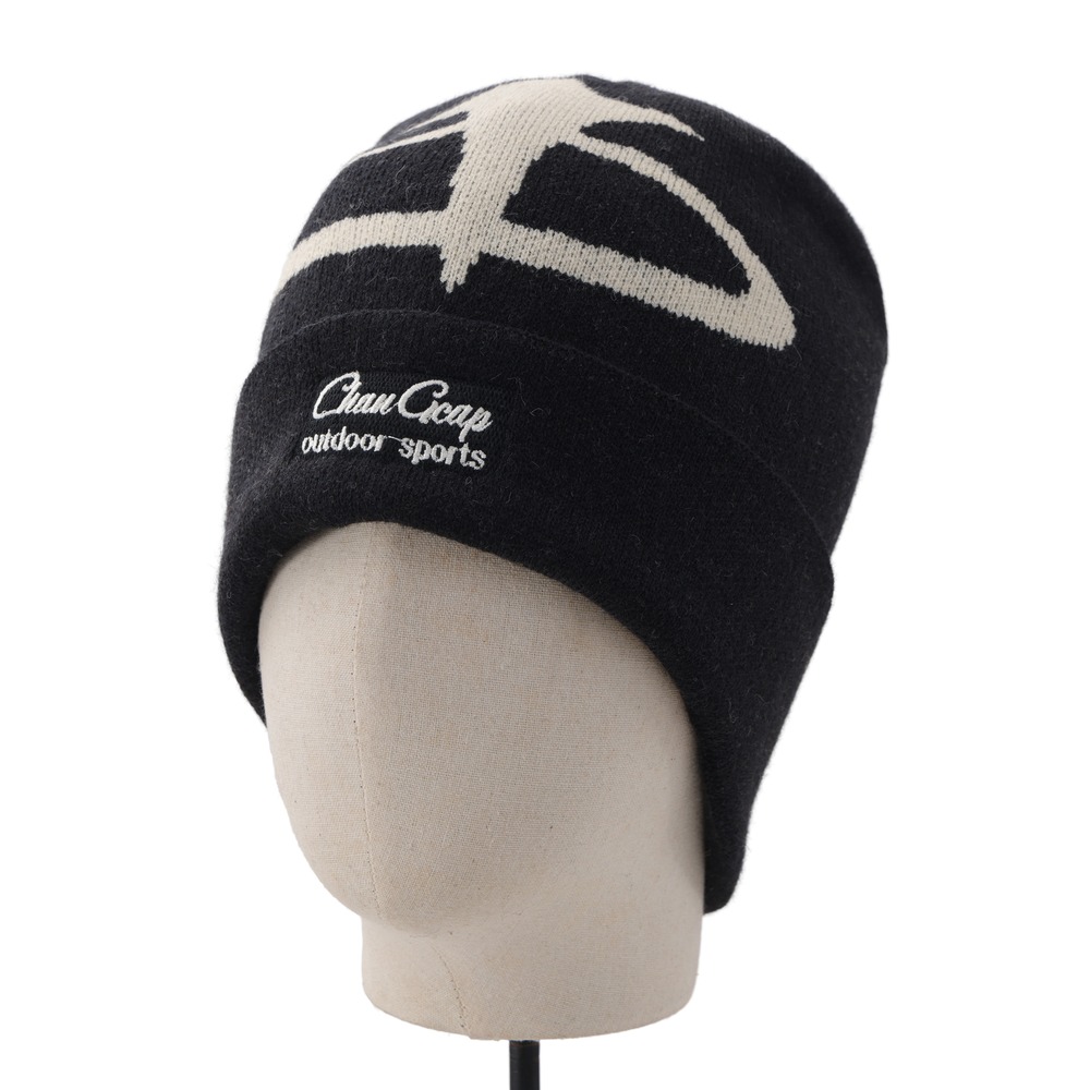 男女兼用冬用ニットビーニーハット 暖かく柔らかく伸縮性のある - Beanie Cuffed Knit のレビューと価格