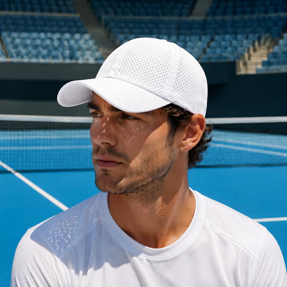通気性のある野球帽 男女兼用、速乾性日焼け防止帽子、夏用メッ - Trucker Cap Mesh のレビューと価格