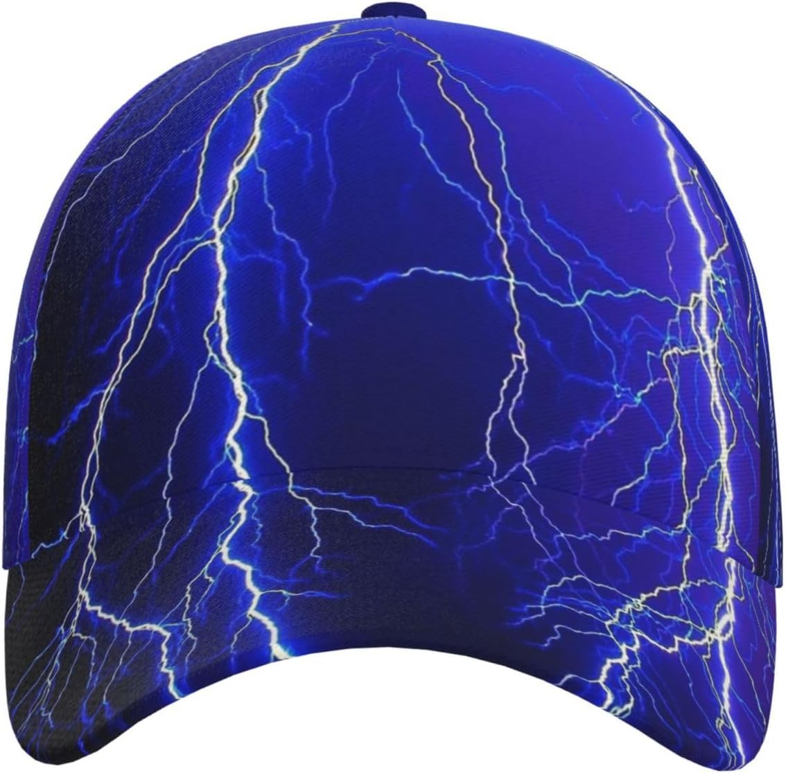 ライトニングサンダーストームメンズ野球帽子キャップおかしいお - Golf Cap Dad のレビューと価格