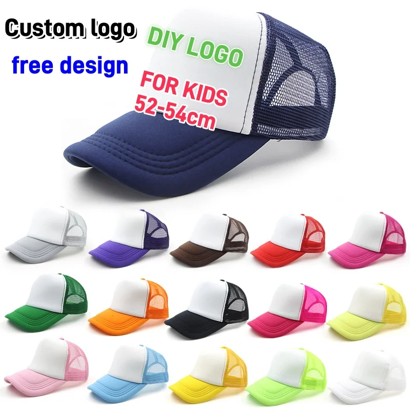 子供用調節可能メッシュトラッカーハット、カスタムロゴ、個性D - Trucker Cap Mesh のレビューと価格