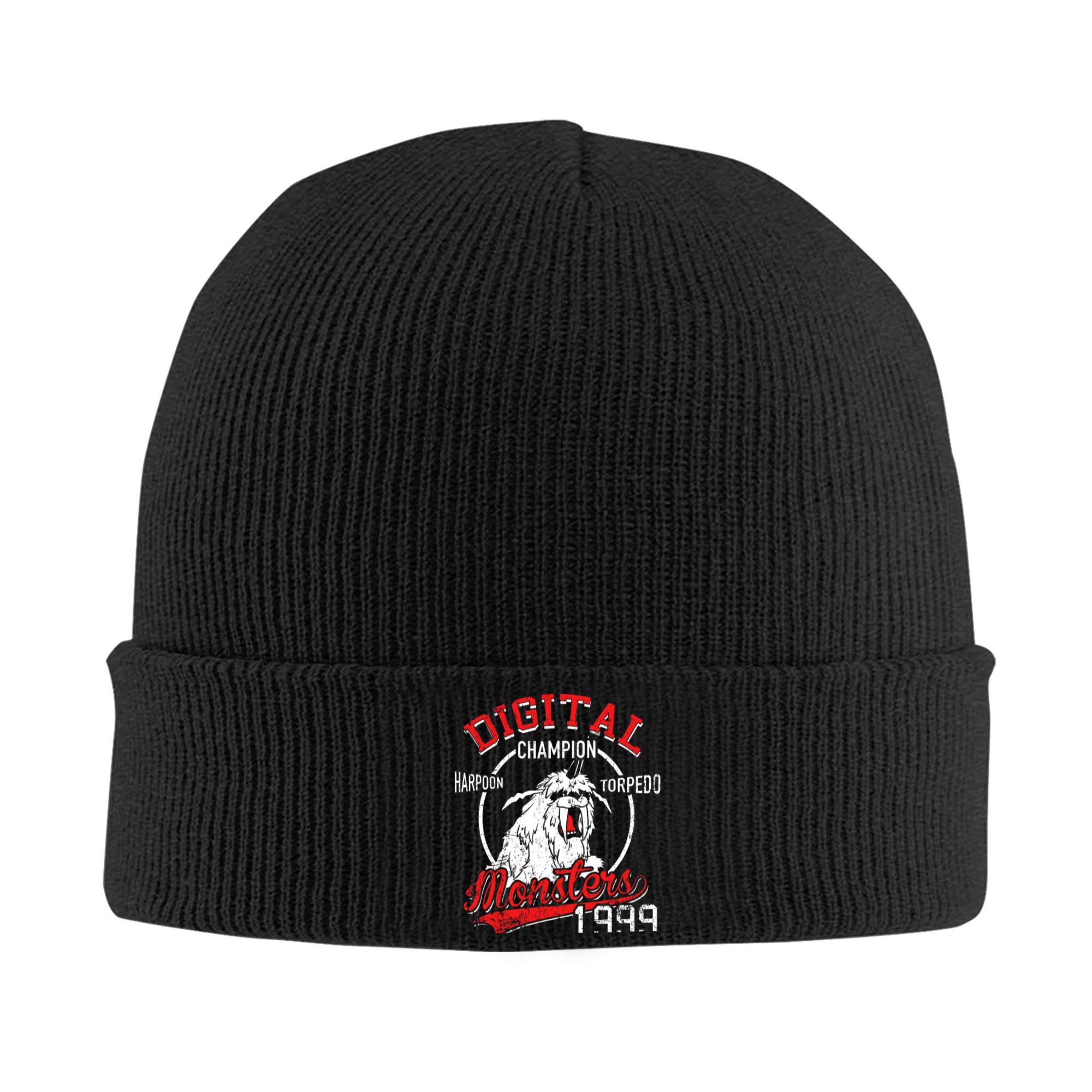 ハーポントルピードデジタルモンスターデジモンリブニットカフ付 - Beanie Cuffed Knit のレビューと価格
