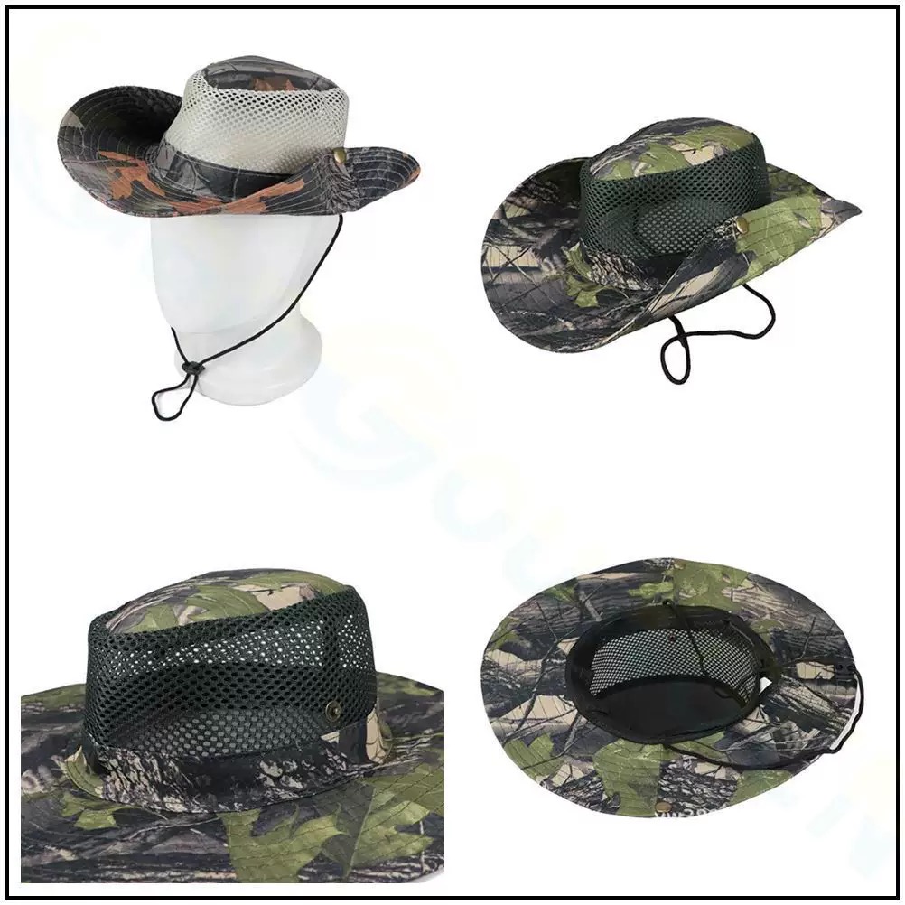 軍事ブーニーハット夏の葉迷彩 UPF50 + ジャングル太陽 - Boonie Hat Tactical のレビューと価格