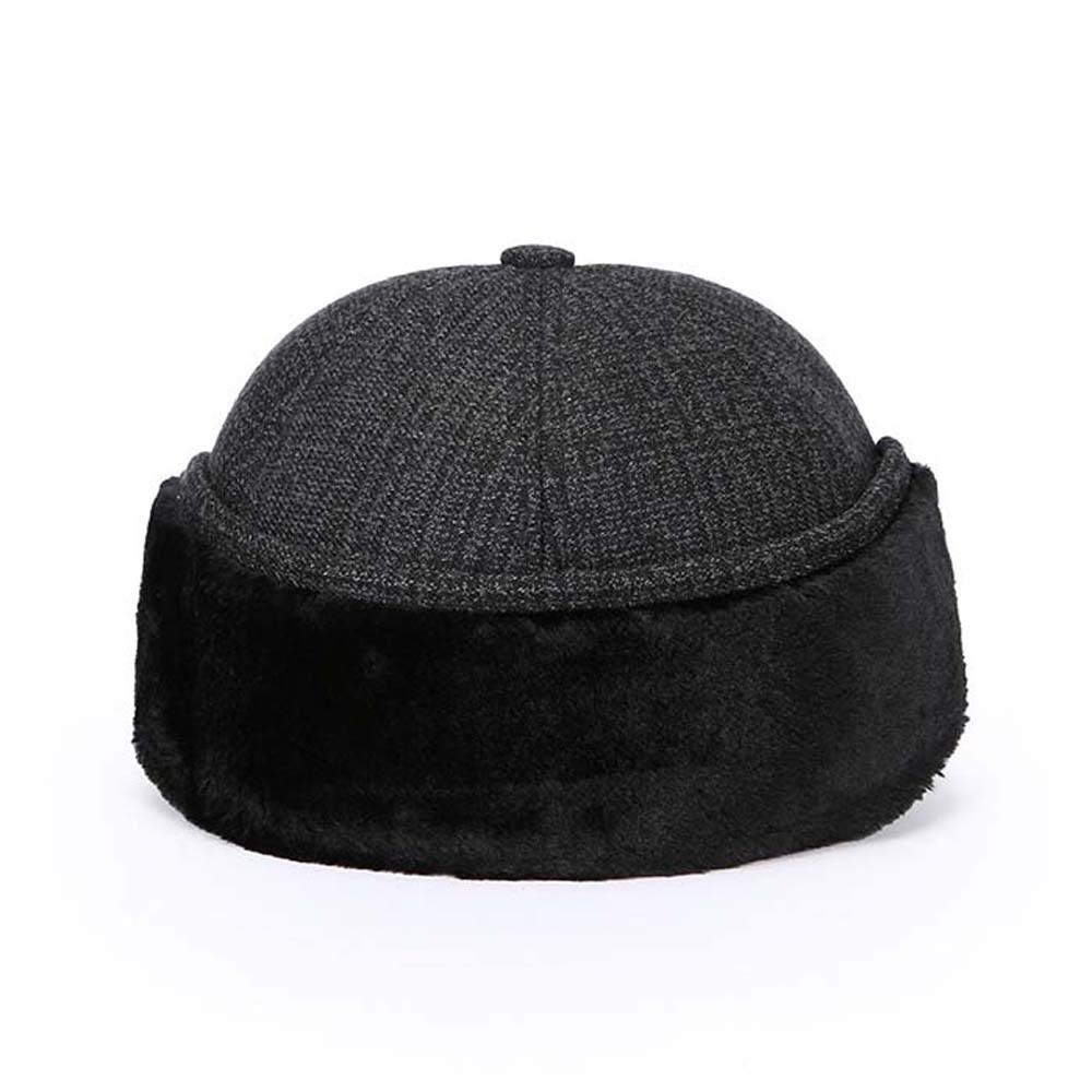 暖かいお父さん用帽子 暖かい冬用トラッパーハット 裏地フリー - Trapper Hat Ear Flap のレビューと価格