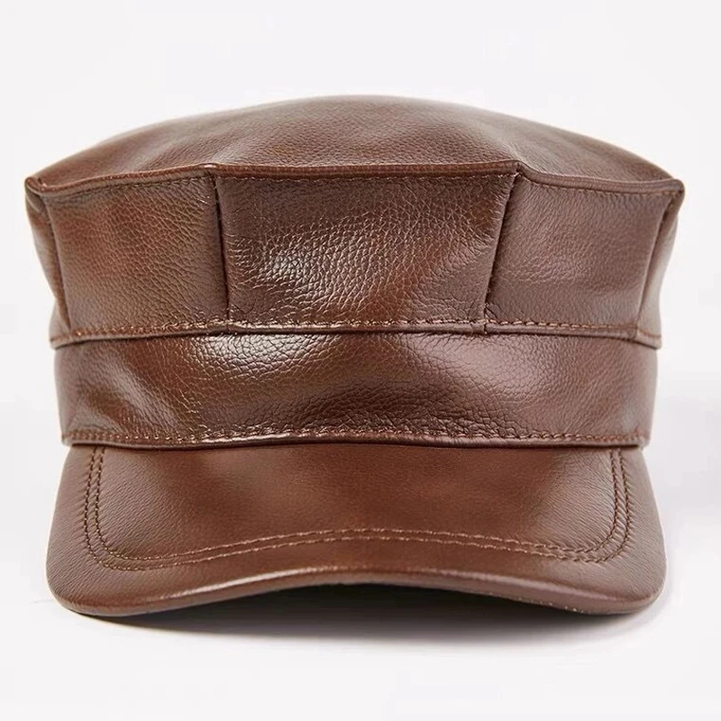 冬の女性のための革の帽子,オリジナルの革の帽子,卸売,綿のカ - Baseball Cap Structured のレビューと価格
